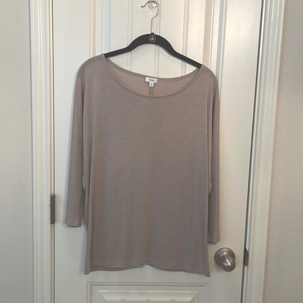 Vince dolman sleeve top small